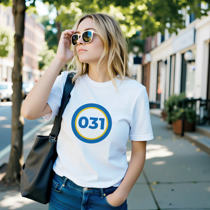 031 – Tjen i Fitted T-shirt Rund Design – design från GBGMotiv, Göteborg