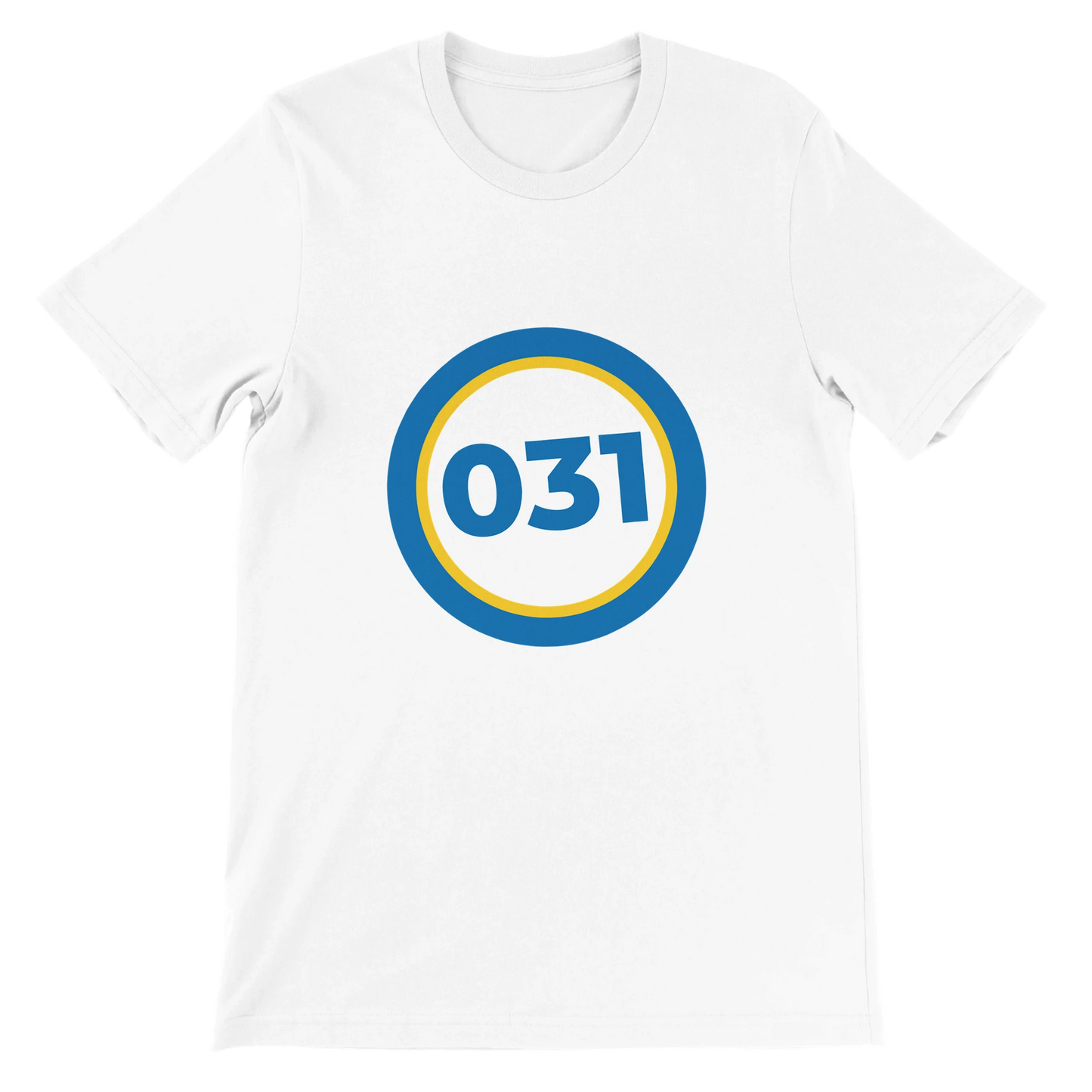 031 – Front Fitted T-shirt Rund Design – design från GBGMotiv, Göteborg