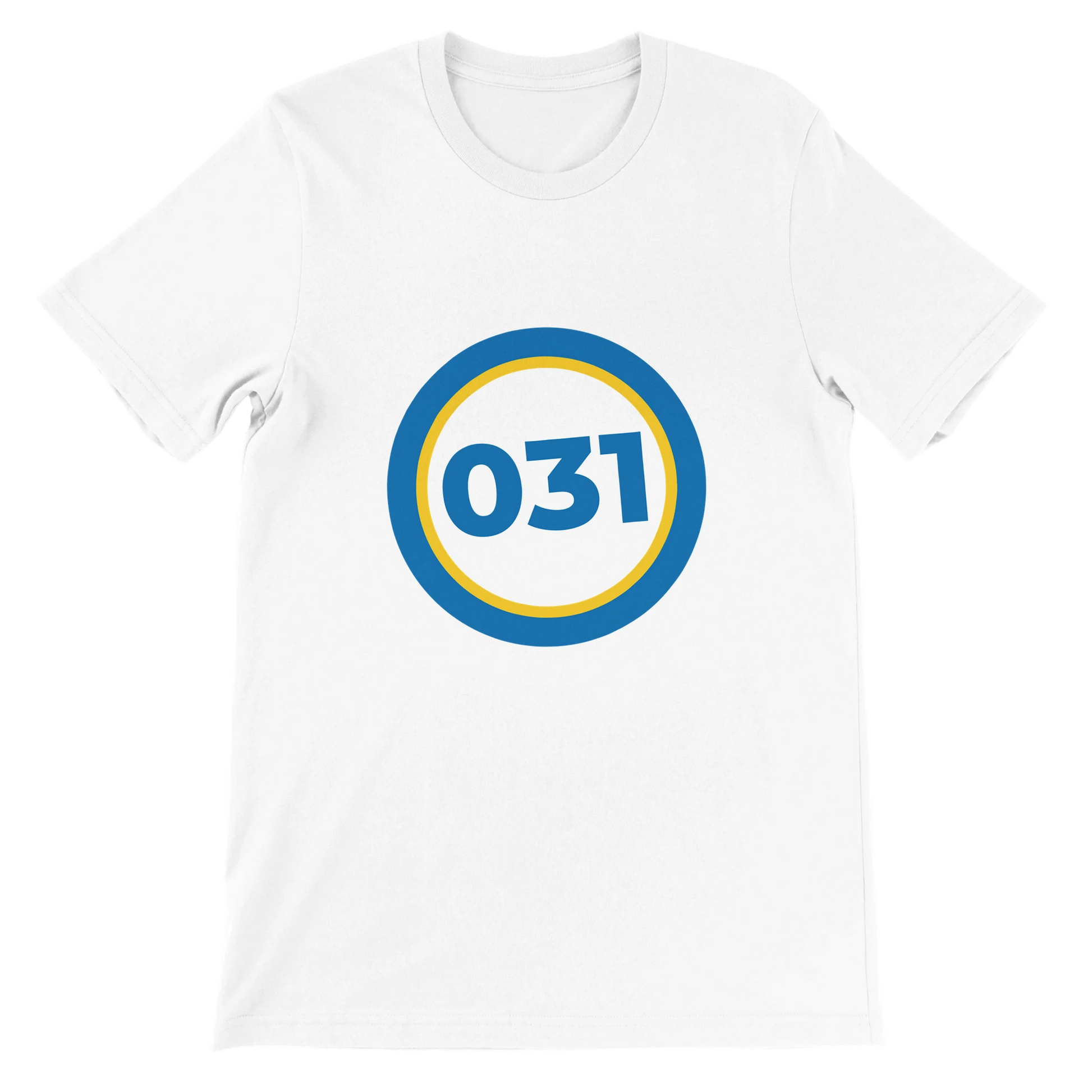 031 – Front Fitted T-shirt Rund Design – design från GBGMotiv, Göteborg