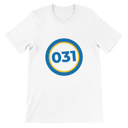 031 – Front Fitted T-shirt Rund Design – design från GBGMotiv, Göteborg