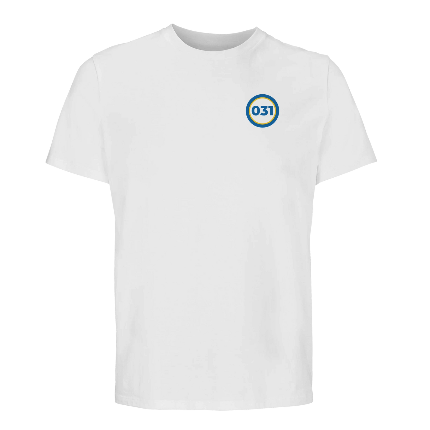 Vit 031 – T-shirt Rund Design Bröst – design från GBGMotiv, Göteborg