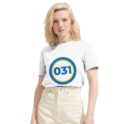 Tjej i 031 – T-shirt Rund Design – design från GBGMotiv, Göteborg