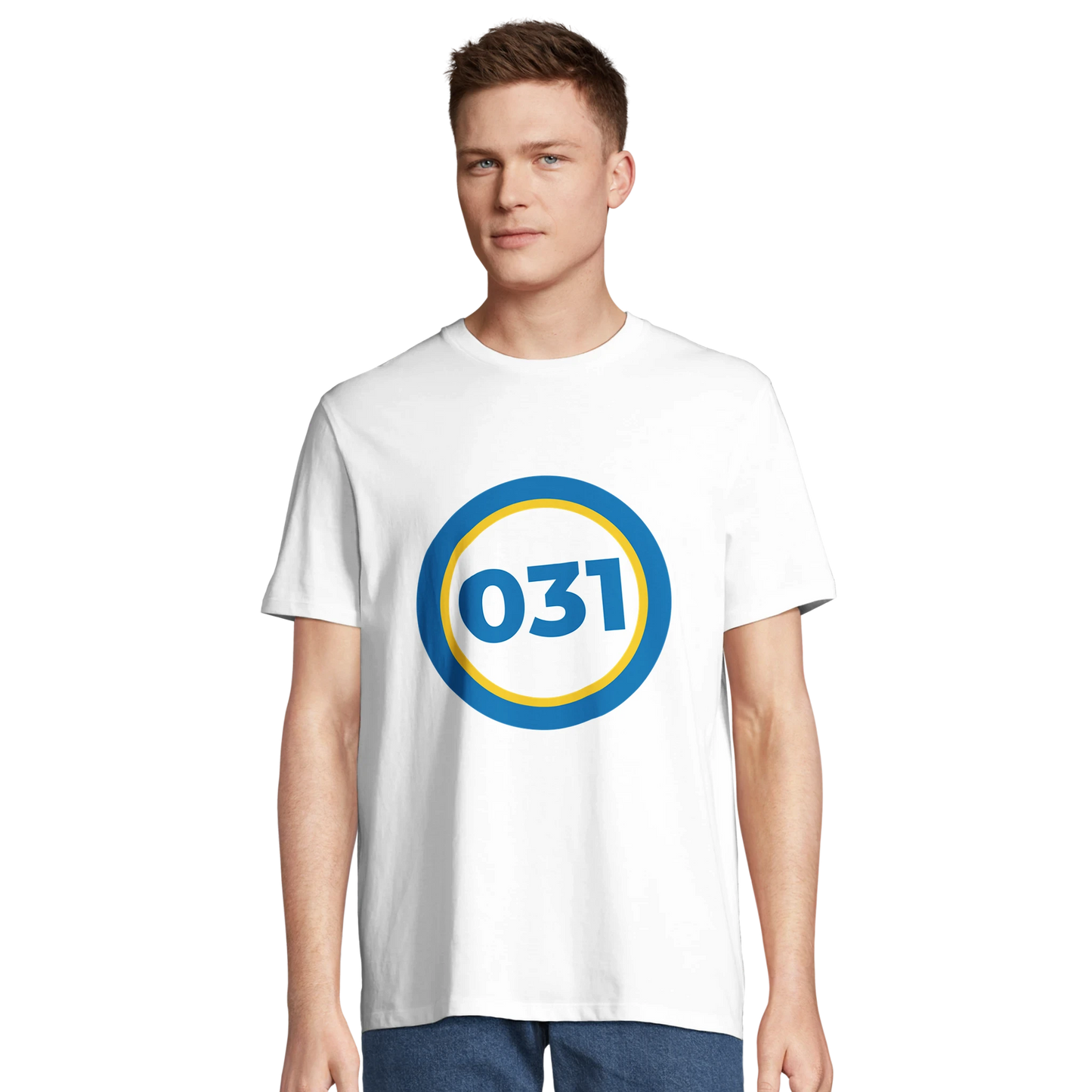 Man i 031 – T-shirt Rund Design – design från GBGMotiv, Göteborg