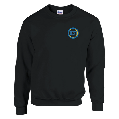 Svart 031 – Unisex Sweatshirt Rund Design Bröst – design från GBGMotiv, Göteborg