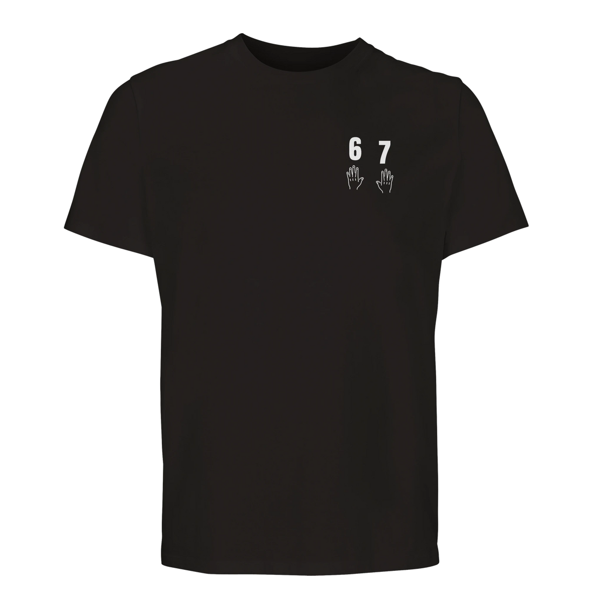 T-shirt med motivet '67 Statement', svart – GBGMotiv