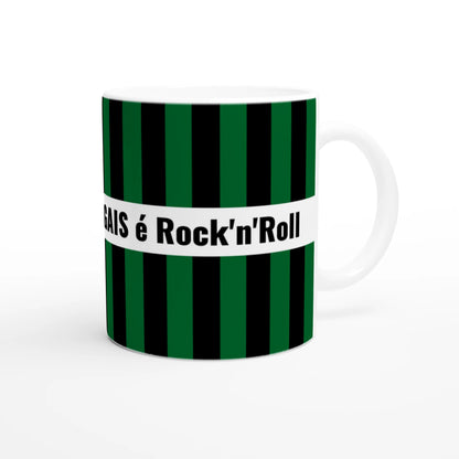 GAIS-mugg i grönt och svart, present till GAIS-supporter