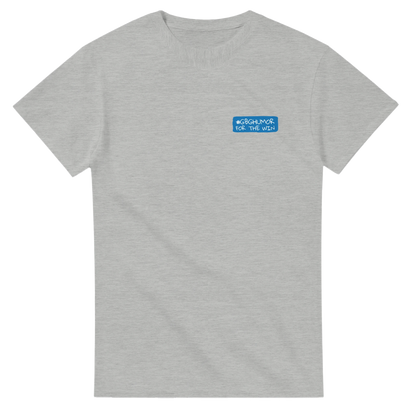 #GBGhumor – Göteborgsstil – Grå Heavyweight Unisex T-shirt – design från GBGMotiv, Göteborg