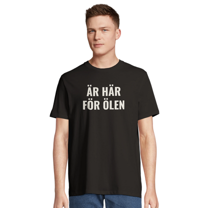 Humoristisk bomullströja med göteborgshumor för löparloppet.