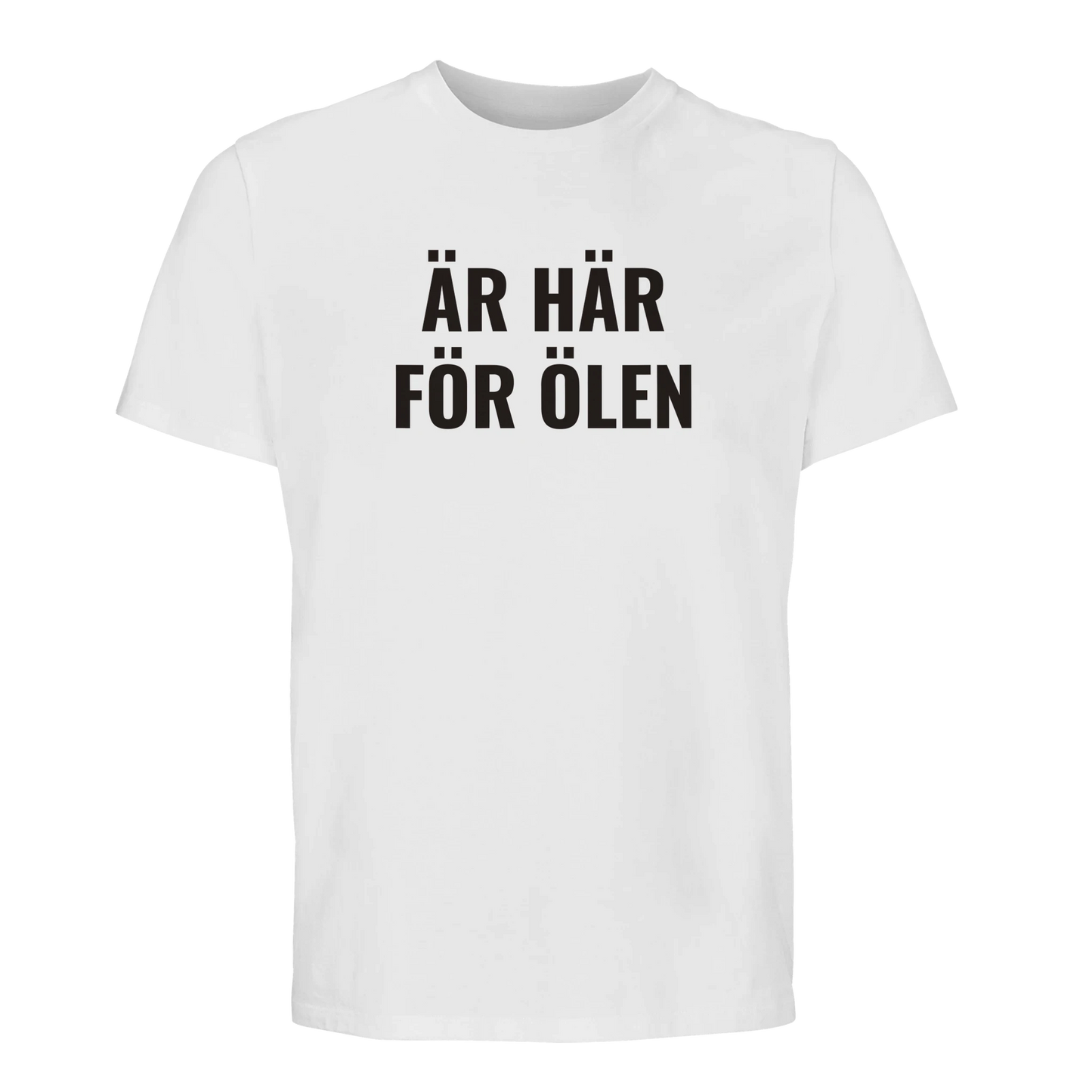 Rolig bomullströja med göteborgshumor för fest och AW.