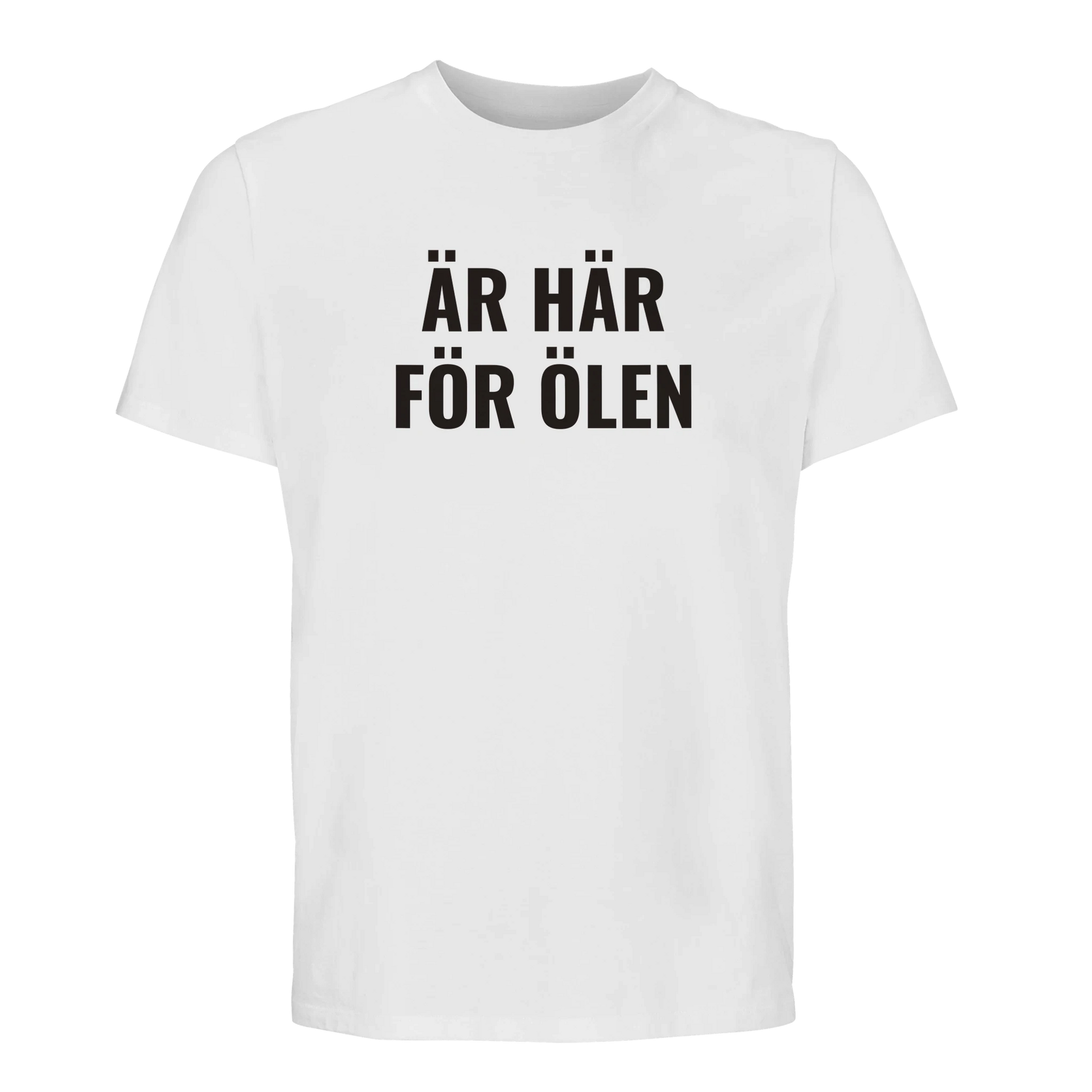 Rolig bomullströja med göteborgshumor för fest och AW.