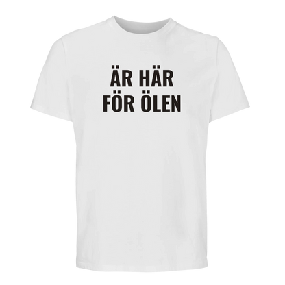 Rolig bomullströja med göteborgshumor för fest och AW.