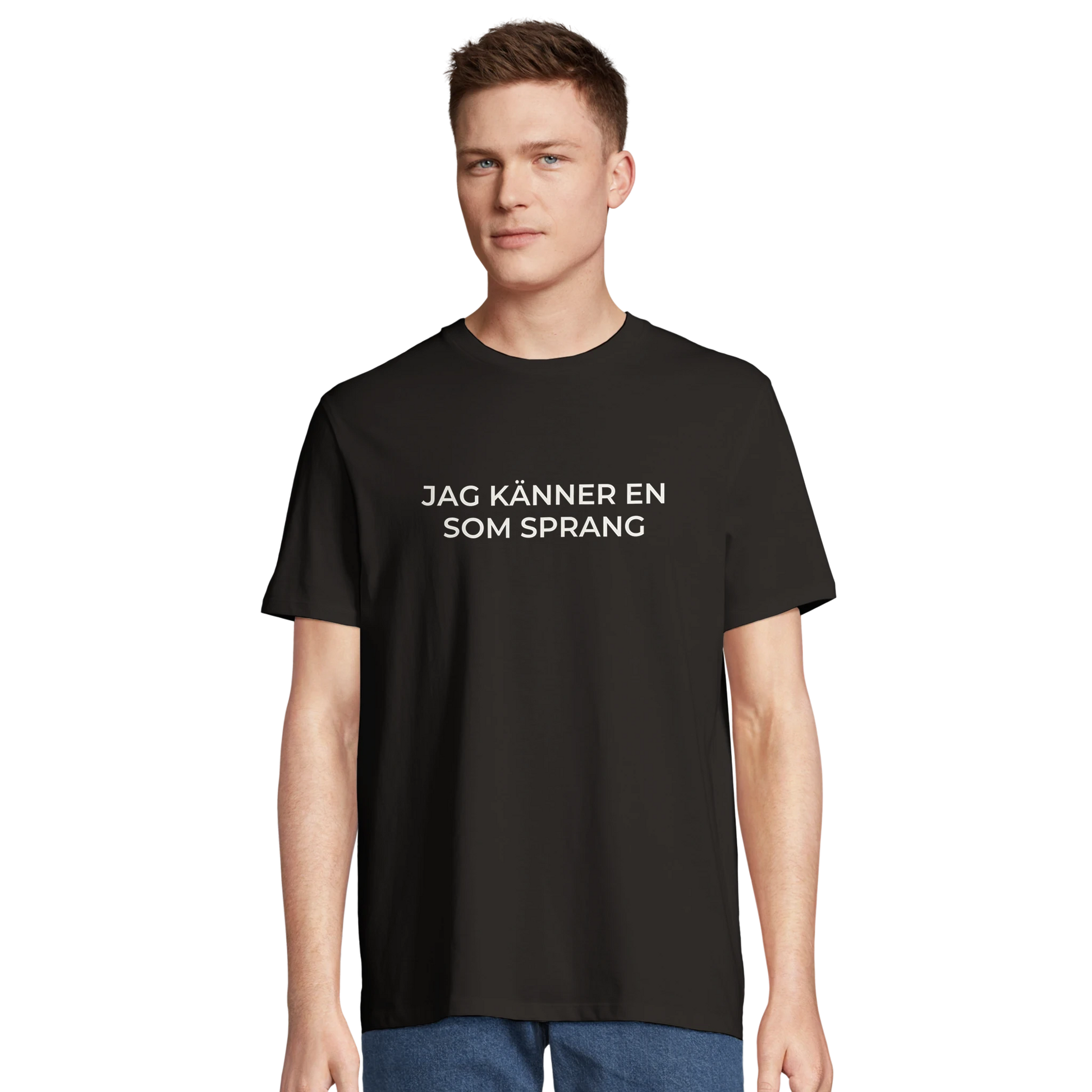 Humoristisk supporter-t-shirt till Göteborgsvarvet.