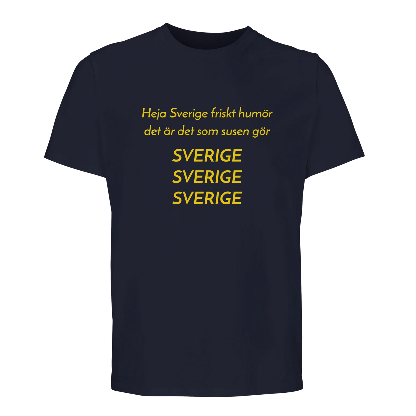 Gul och blå matchtröja för fotbolls-VM från GBGMotiv.